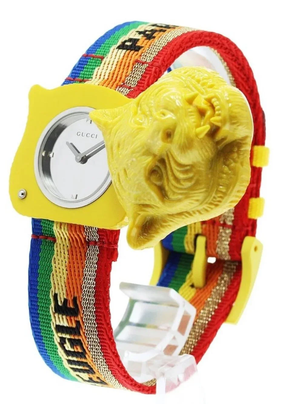GUCCI Le Marché des Merveilles Tiger 146.4/YA146410 Date Quartz Boy's